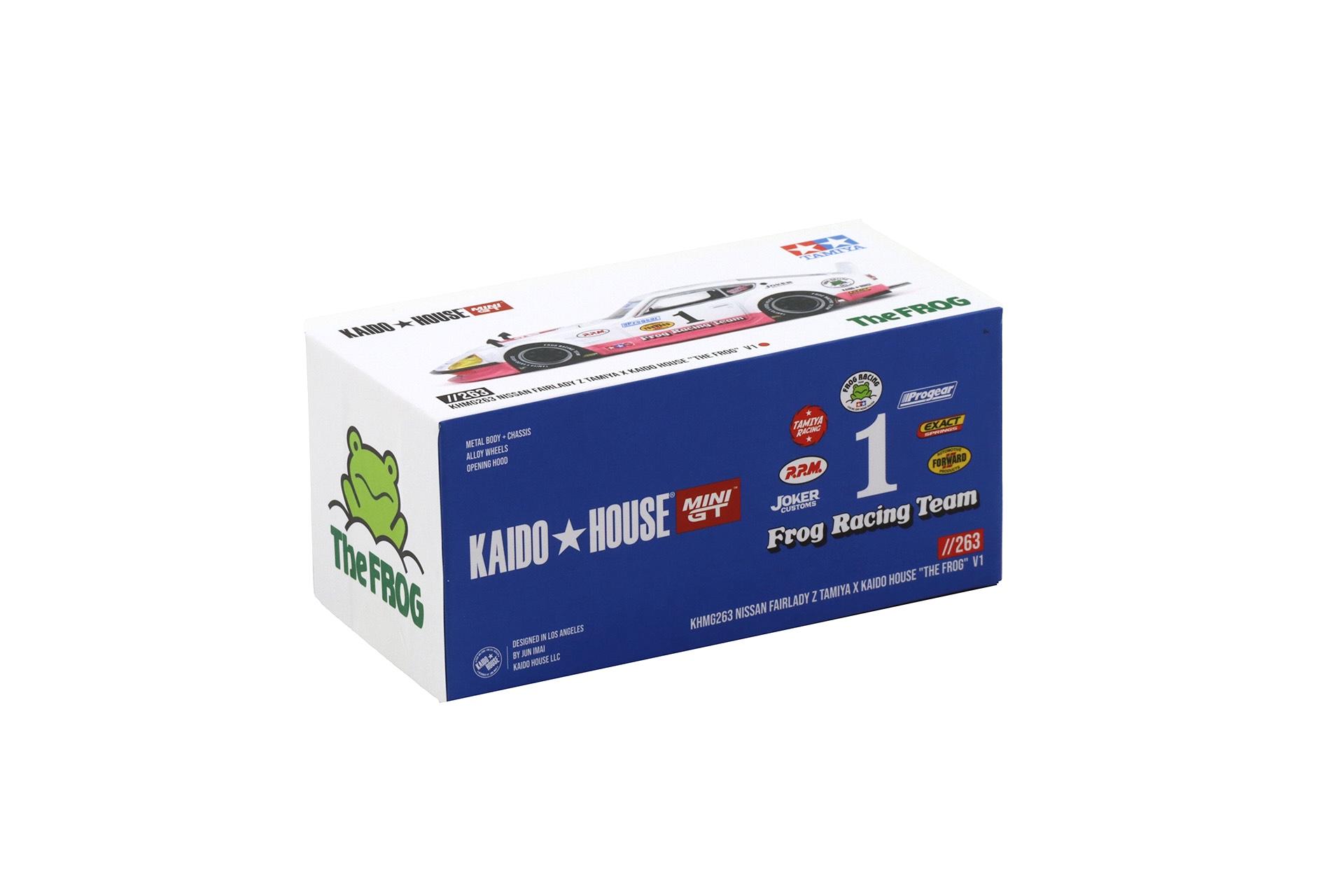 1:64 TSM Mini GT Kaido House Nissan Fairlday Z Tamiya X Kaido The Frog V1 white