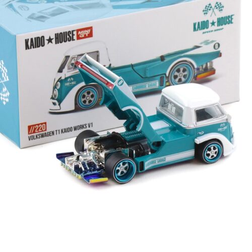 1:64 TSM Mini GT Kaido House Volkswagen T1 Kaido Works V1 green/ white