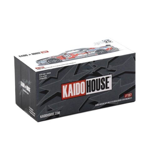1:64 TSM Mini GT Kaido House Nissan Skyline GT-R R34 Kaido Star Racing V1 silver