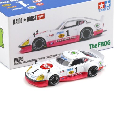 1:64 TSM Mini GT Kaido House Nissan Fairlday Z Tamiya X Kaido The Frog V1 white