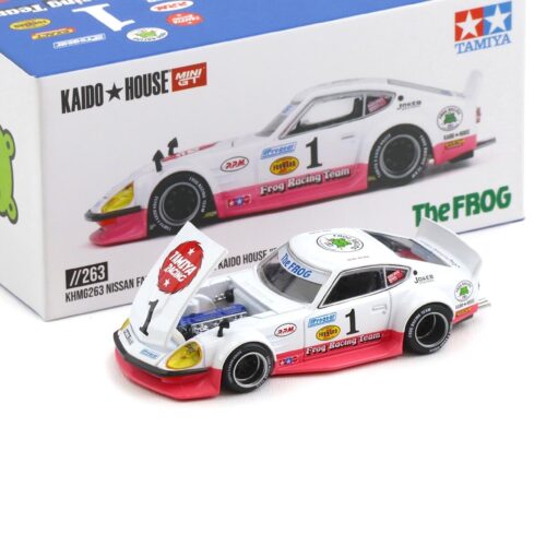 1:64 TSM Mini GT Kaido House Nissan Fairlday Z Tamiya X Kaido The Frog V1 white