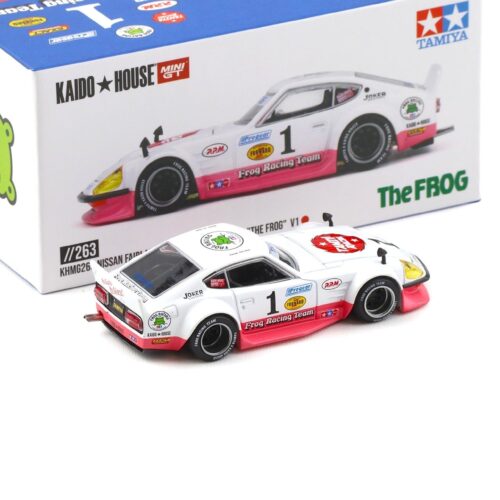 1:64 TSM Mini GT Kaido House Nissan Fairlday Z Tamiya X Kaido The Frog V1 white
