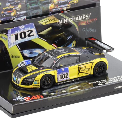 1:43 Minichamps Audi R8 LMS Team Black Falcon 24h Nürburgring 2010 Stuck #102