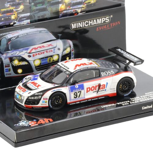 1:43 Minichamps Audi R8 LMS Team Phoenix Racing 24h Nürburgring 2010 Ludwig #97