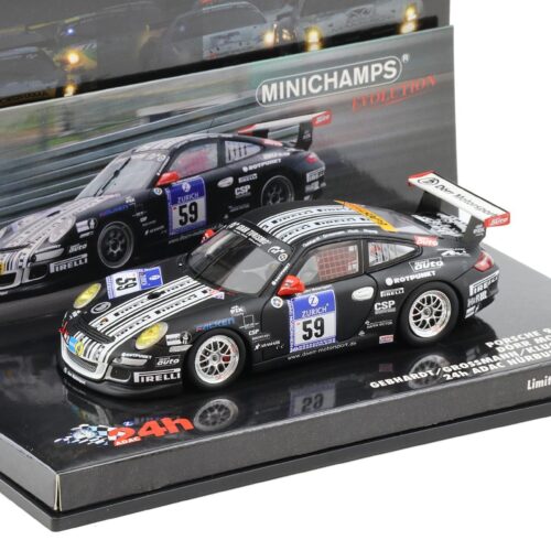 1:43 Minichamps Porsche 911 997 GT3 R Dörr Motorsport 24h Nürburgring 2011