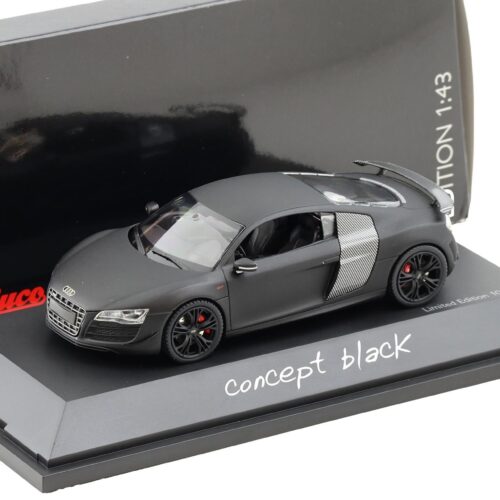1:43 Schuco Audi R8 GT Concept black matt 2011