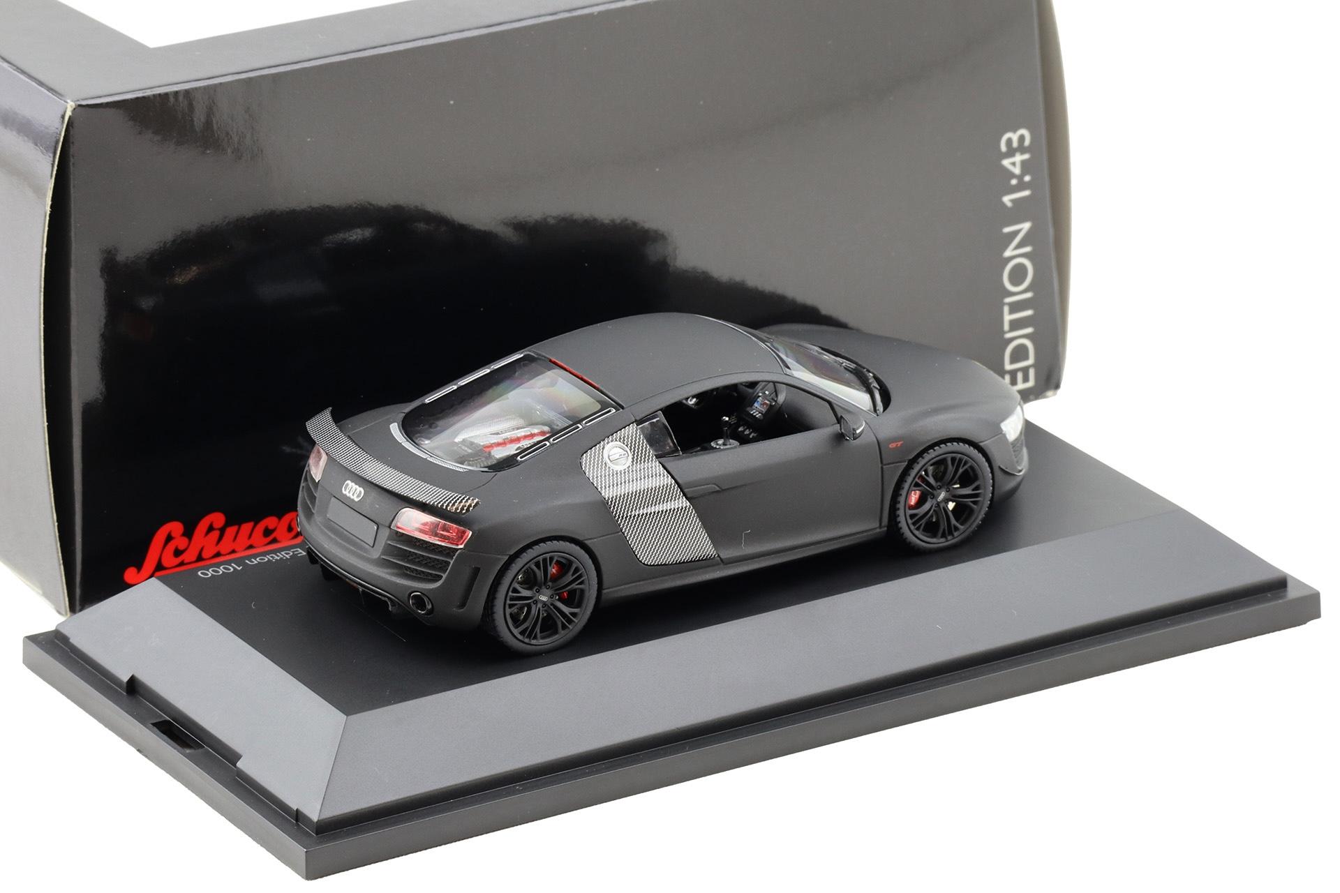 1:43 Schuco Audi R8 GT Concept black matt 2011