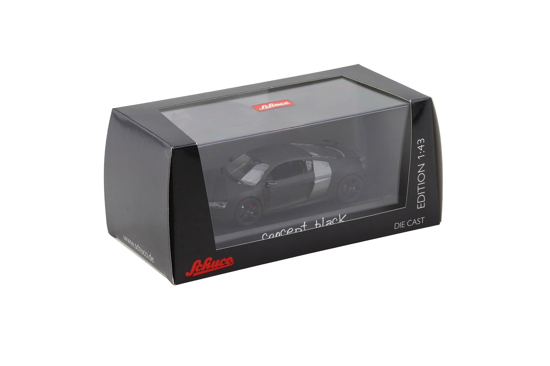 1:43 Schuco Audi R8 GT Concept black matt 2011