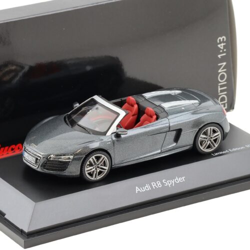 1:43 Schuco Audi R8 Spyder V10 Daytona grey metallic 2012