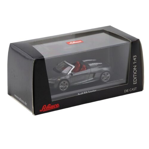 1:43 Schuco Audi R8 Spyder V10 Daytona grey metallic 2012