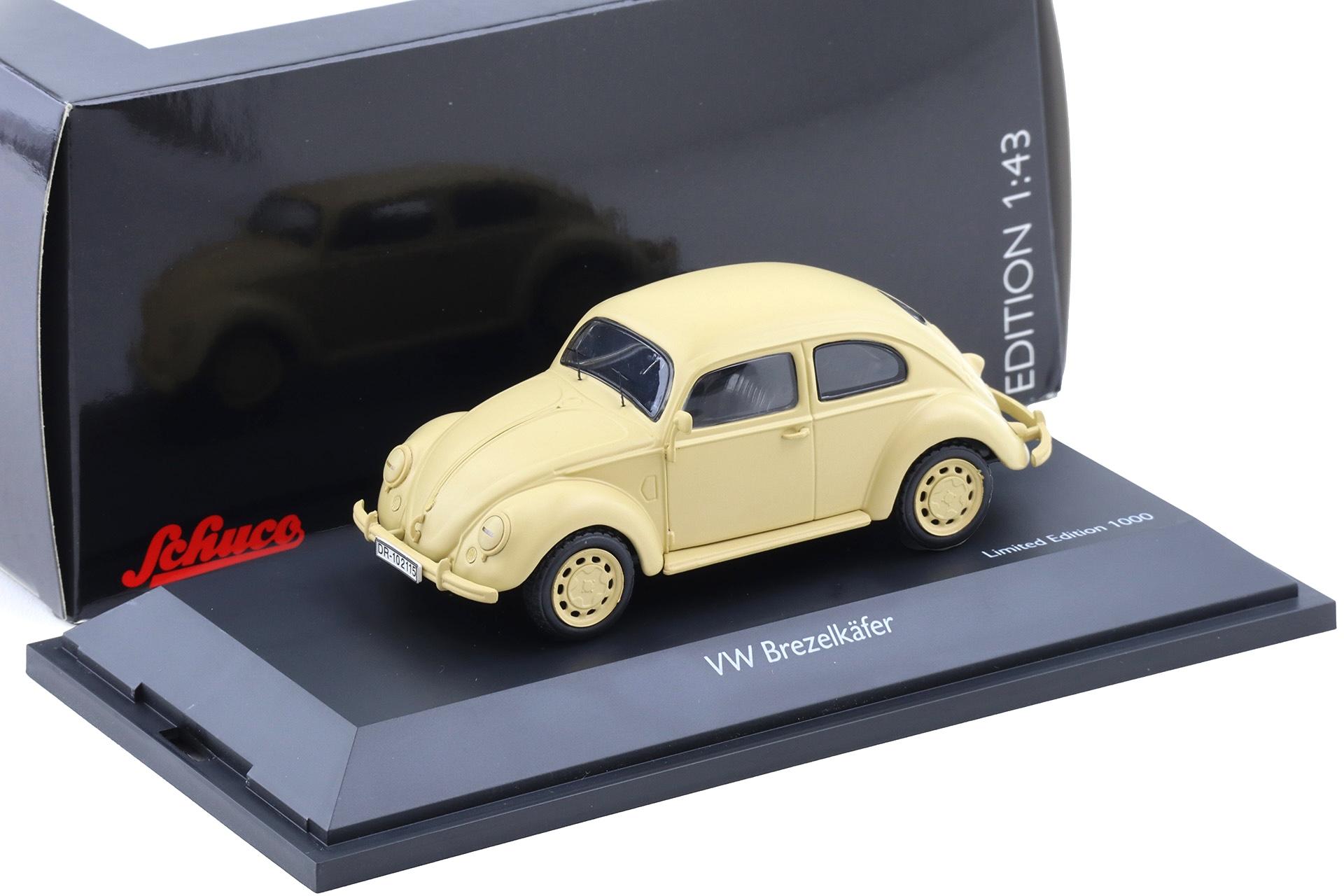 1:43 Schuco VW Käfer Brezelkäfer Reichsverkehrsdirektion Minsk beige