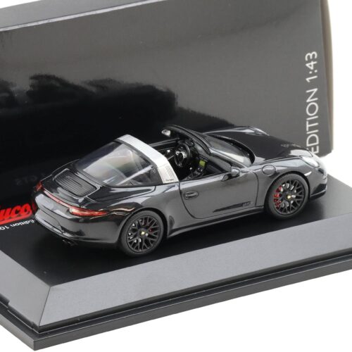 1:43 Schuco Porsche 911 991 Targa 4 GTS deep black metallic