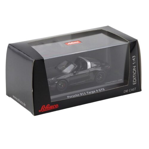 1:43 Schuco Porsche 911 991 Targa 4 GTS deep black metallic