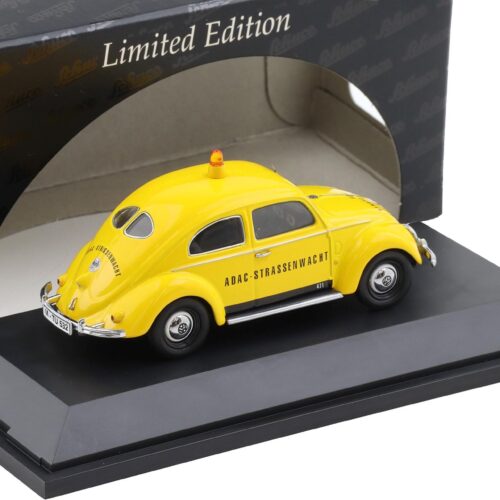 1:43 Schuco VW Käfer Brezelkäfer ADAC Strassenwacht yellow