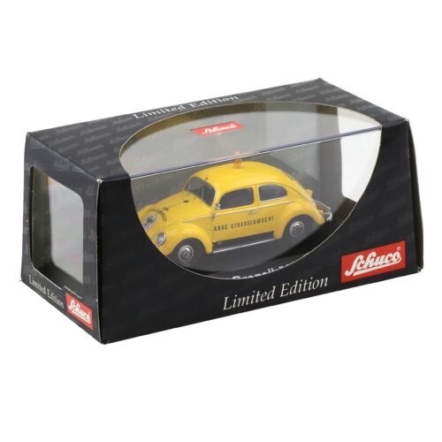 1:43 Schuco VW Käfer Brezelkäfer ADAC Strassenwacht yellow