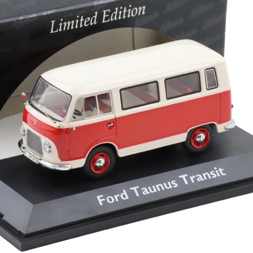1:43 Schuco Ford Taunus Transit Bus red/ white