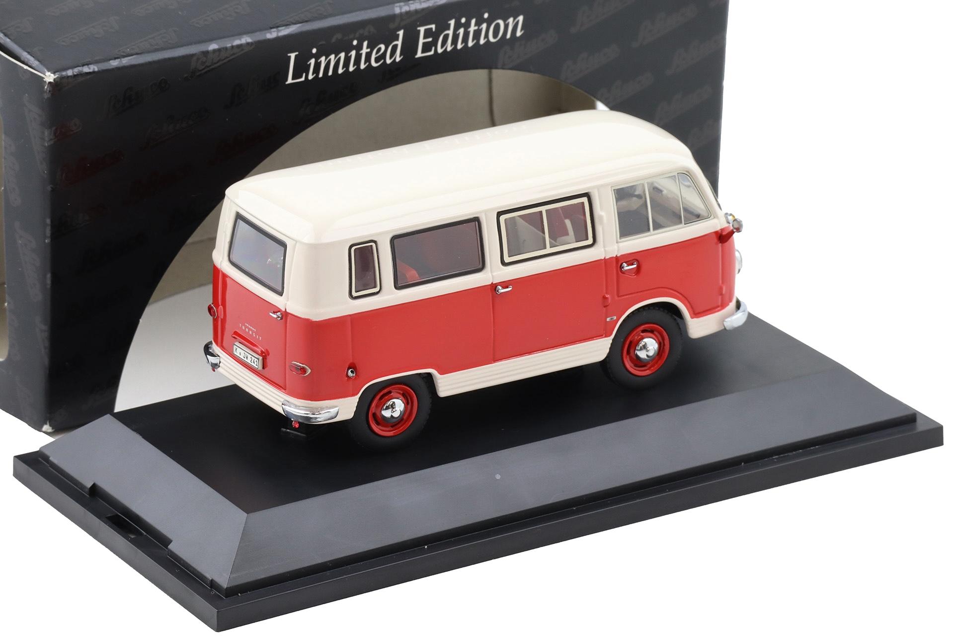1:43 Schuco Ford Taunus Transit Bus red/ white