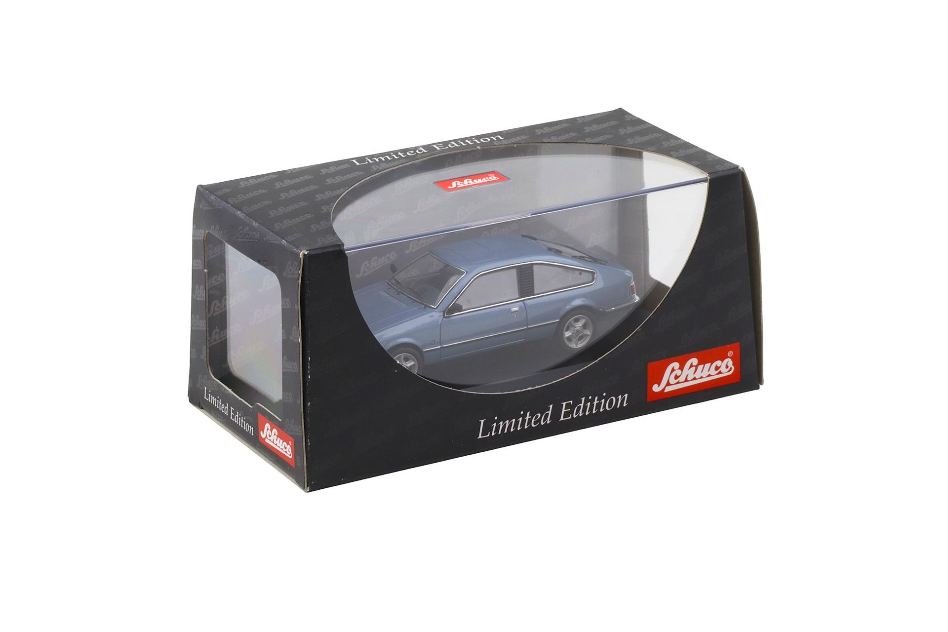 1:43 Schuco Opel Monza A Aquamarin blue metallic 1980