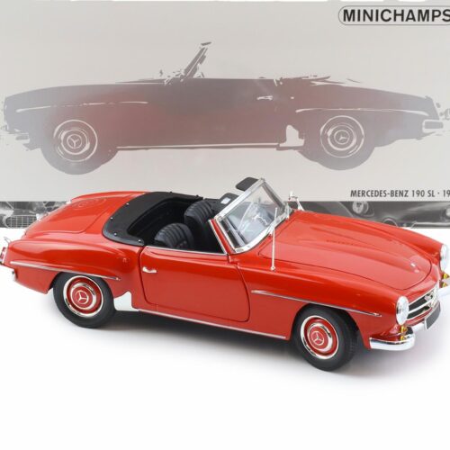 1:18 Minichamps Mercedes 190SL W121 Roadster 1955 red