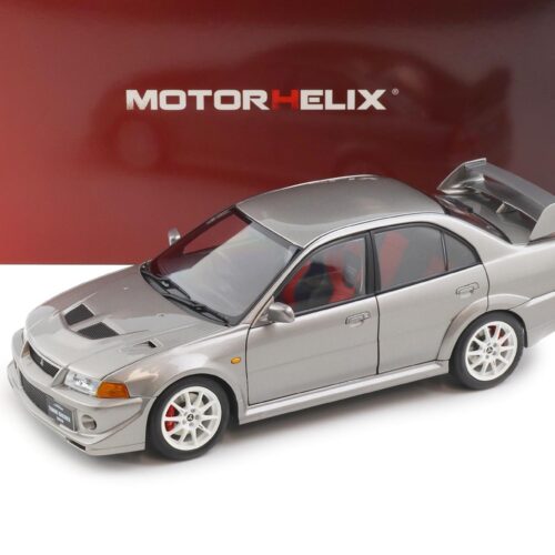 1:18 Motorhelix Mitsubishi Lancer Evolution VI GSR TME Satellite silver