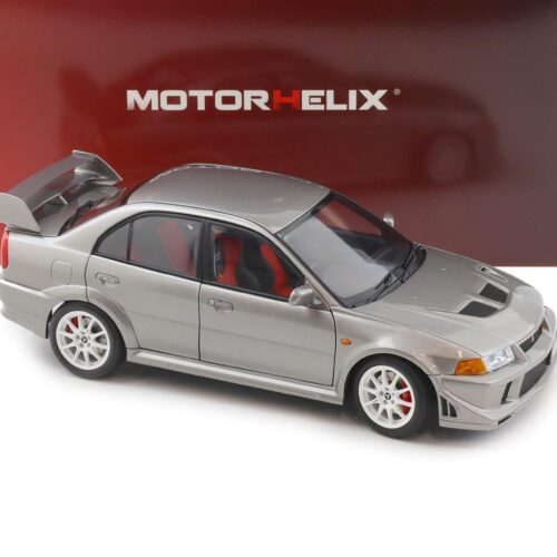 1:18 Motorhelix Mitsubishi Lancer Evolution VI GSR TME Satellite silver