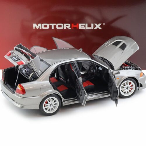 1:18 Motorhelix Mitsubishi Lancer Evolution VI GSR TME Satellite silver