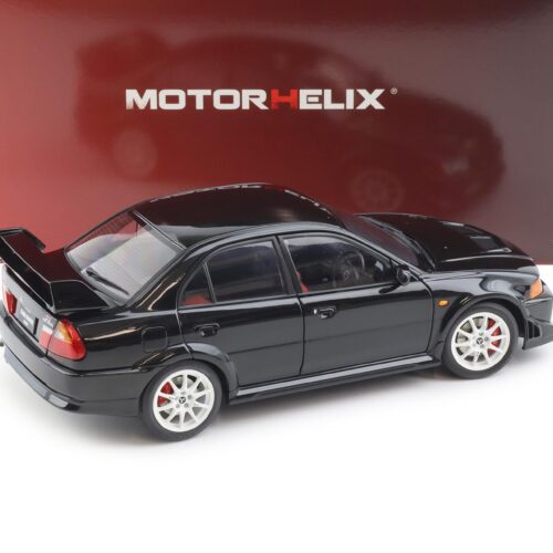 1:18 Motorhelix Mitsubishi Lancer Evolution VI GSR TME Pyrenees black