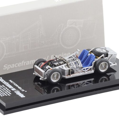 1:64 Motorhelix High-End Spaceframe with Engine Birdcage silver