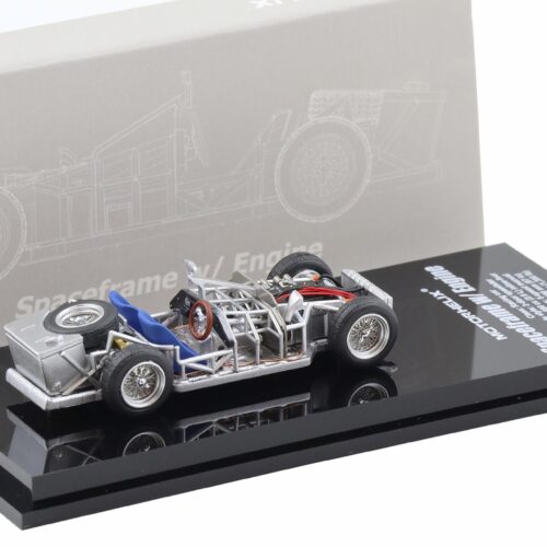 1:64 Motorhelix High-End Spaceframe with Engine Birdcage silver