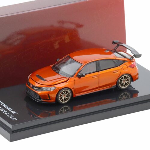 1:64 Motorhelix Honda Civic Type R FL5 Customized metallic orange
