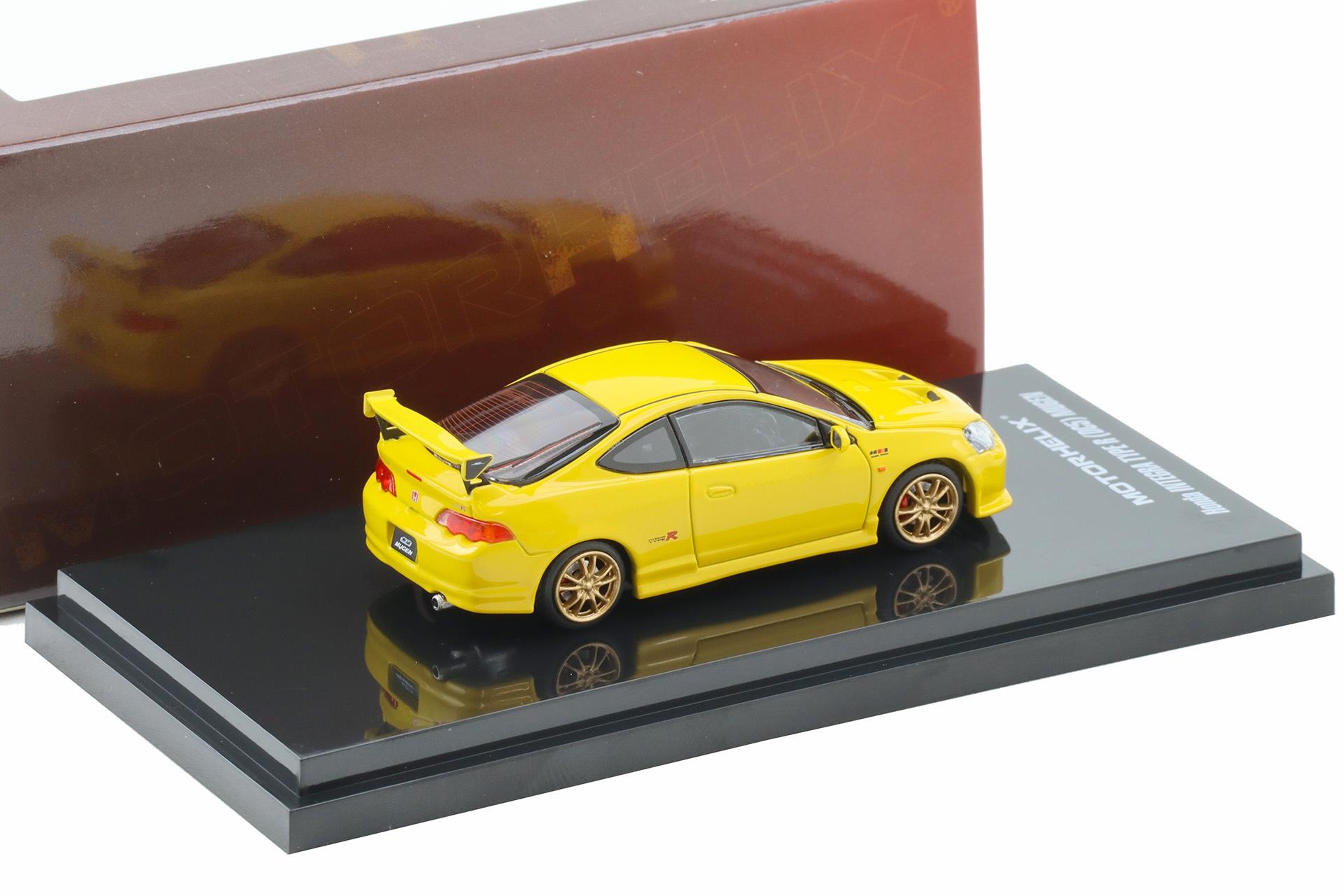 1:64 Motorhelix Honda Integra Type R (DC5) Mugen Phoenix yellow