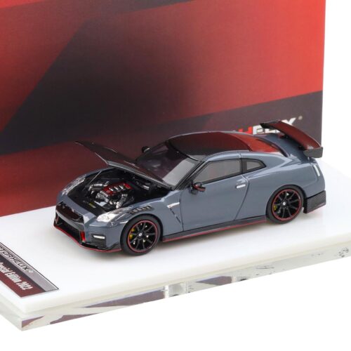 1:64 Motorhelix Nissan GT-R Nismo (R35) Special Edition 2022 Nismo Stealth grey