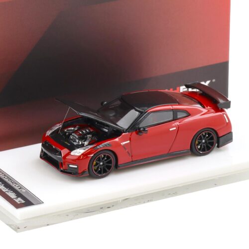 1:64 Motorhelix Nissan GT-R Nismo (R35) Special Edition 2022 Vibrant red