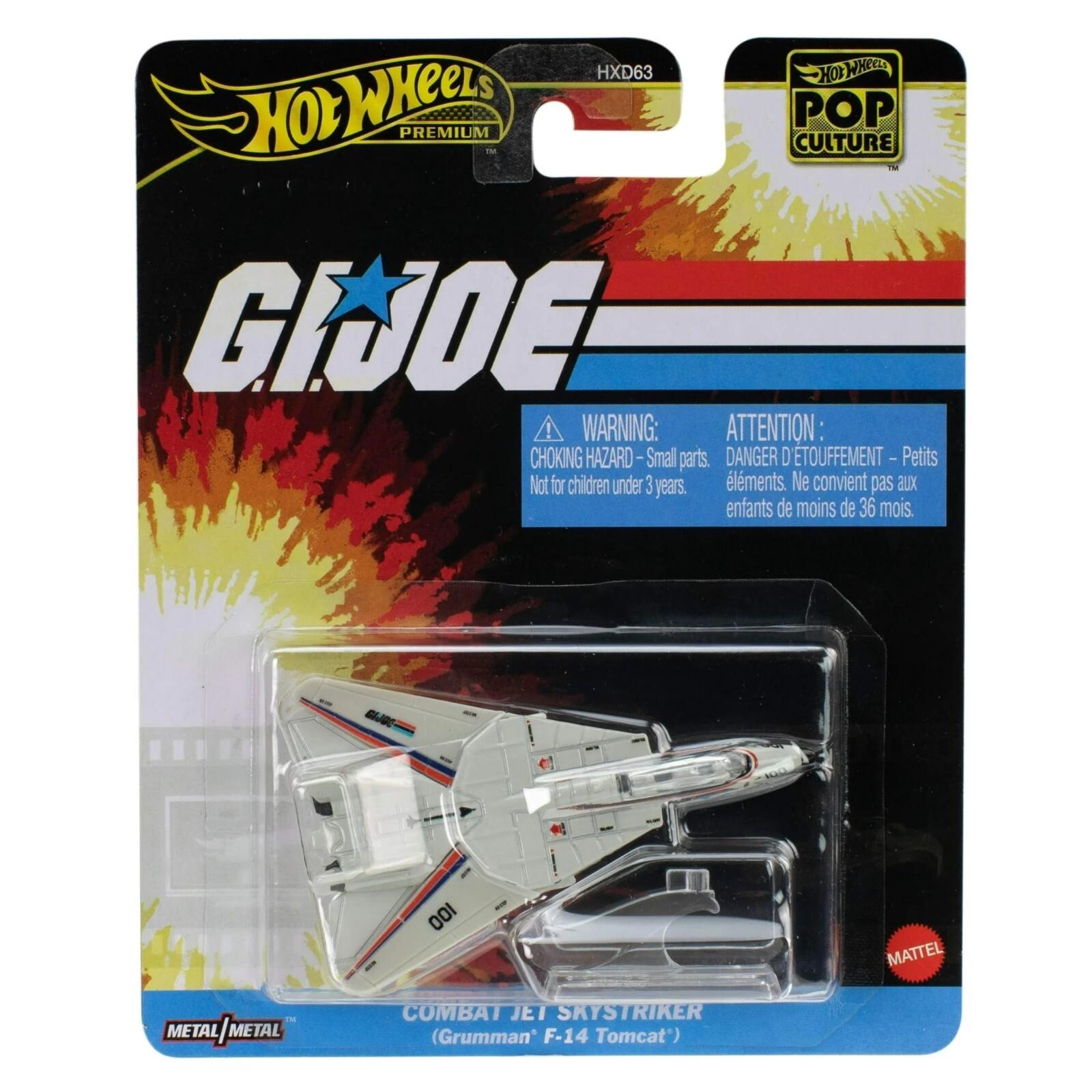 1:64 Hot Wheels Premium 2026 Pop Culture JBL77 G.I.JOE Combat Jet Skystriker