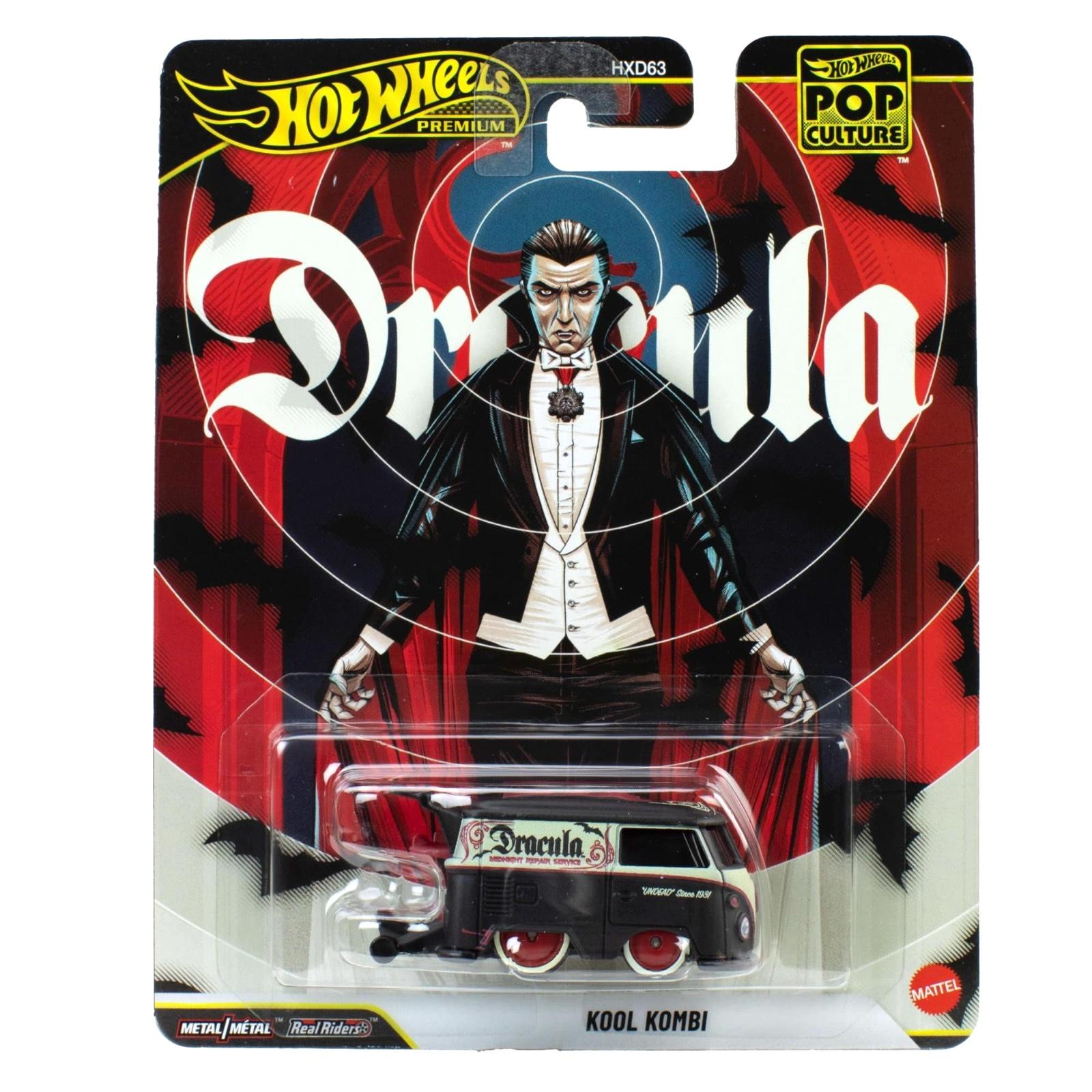 1:64 Hot Wheels Premium 2026 Pop Culture JHX01 Dracula Kool Kombi VW Bus