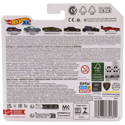 1:43 Hot Wheels XL 2026 JKL04 BMW M3 E30 Wagon 2024 blue metallic