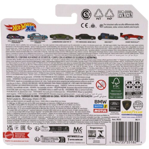 1:43 Hot Wheels XL 2026 MOD ROD Hot Rod #51 matt blue