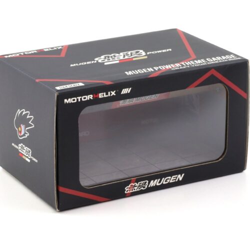 1:64 Motorhelix Diorama Theme Garage Workshop MUGEN red M90214
