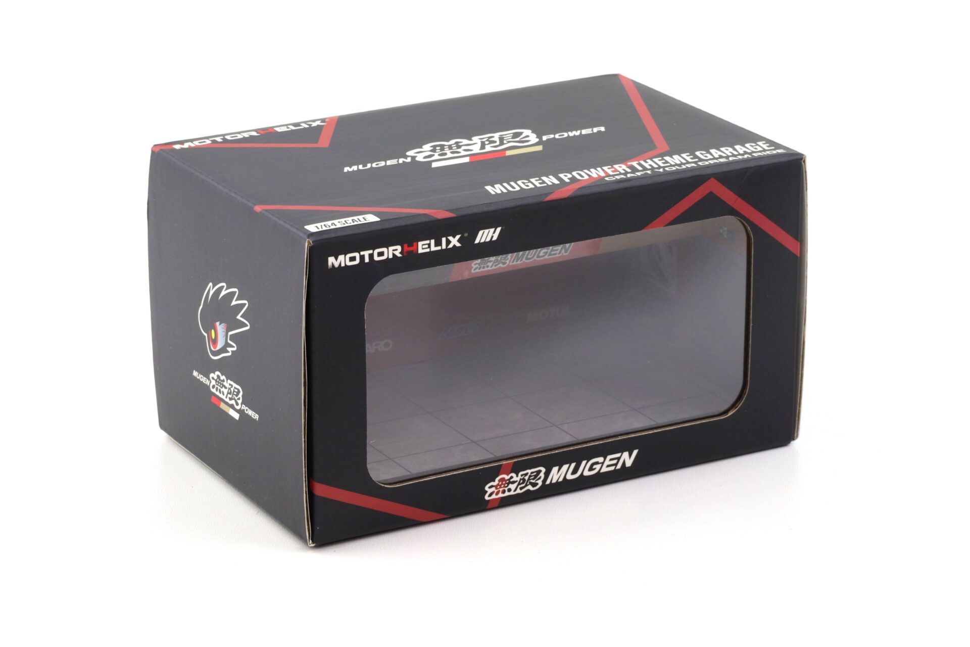 1:64 Motorhelix Diorama Theme Garage Workshop MUGEN red M90214