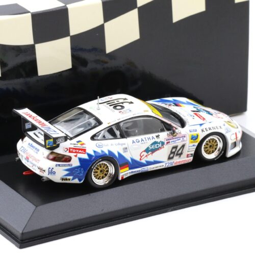 1:43 Minichamps Porsche 911 996 GT3 RS Le Mans 24h 2003 Ickx/ Bourdais #84
