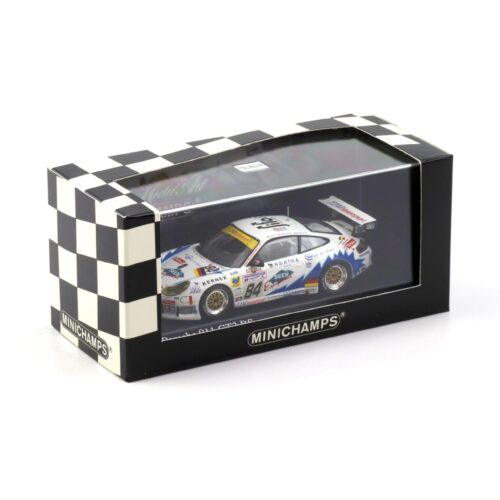 1:43 Minichamps Porsche 911 996 GT3 RS Le Mans 24h 2003 Ickx/ Bourdais #84