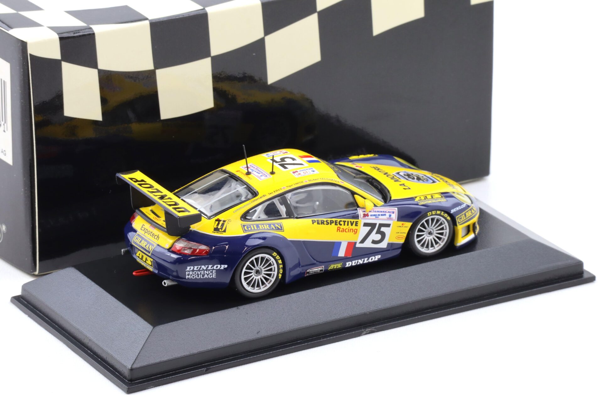 1:43 Minichamps Porsche 911 996 GT3 RS Le Mans 24h 2003 #75 Neugarten/ Smith