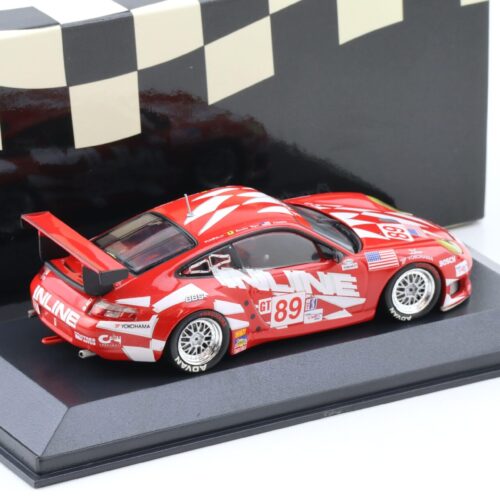 1:43 Minichamps Porsche 911 996 GT3 RS ALMS Petit LM 2003 #89 Frisselle/ Negri