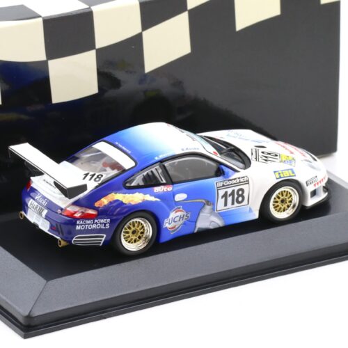 1:43 Minichamps Porsche 911 996 GT3 RS Team Werner Sport VLN 2007 Fuchs Motoroils