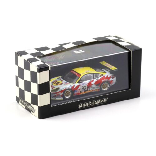 1:43 Minichamps Porsche 911 996 GT3 RS Le Mans 24h 2003 GT Class Winners #93