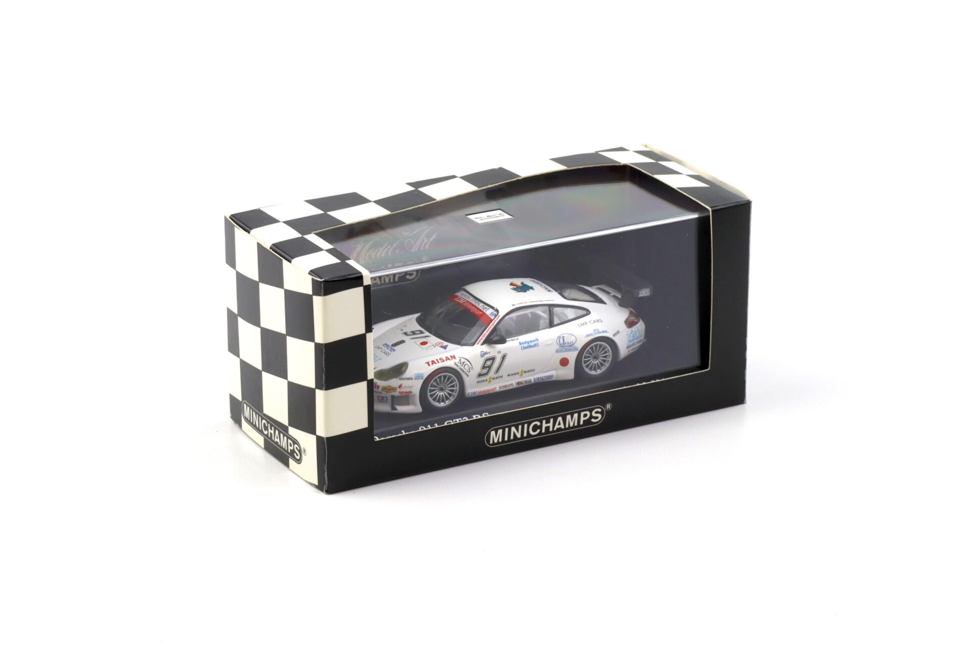 1:43 Minichamps Porsche 911 996 GT3 RS 1000km SPA 2005 #91 Jones/ Yamagishi