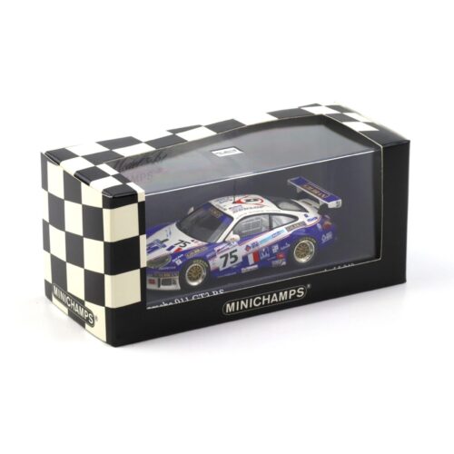 1:43 Minichamps Porsche 911 996 GT3 RS 24h Le Mans 2004 Perspective Racing #75 Khan