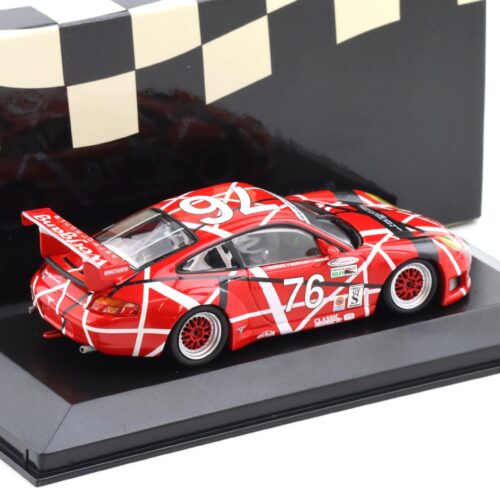 1:43 Minichamps Porsche 911 996 GT3 RS Daytona GrandAm Final 2001 Jeannette #76