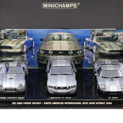 1:43 Minichamps Ford Concept SET 3 pcs. Cobra/ Mustang/ GT Limited Edition