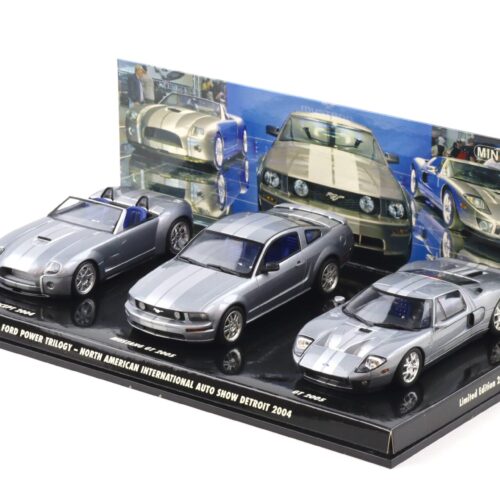 1:43 Minichamps Ford Concept SET 3 pcs. Cobra/ Mustang/ GT Limited Edition